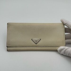 Prada Long Saffiano Leather Wallet